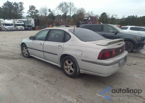 2003 Chevrolet Impala Ls z USA, uszkodzony, nr VIN 2G1WH52K539140269